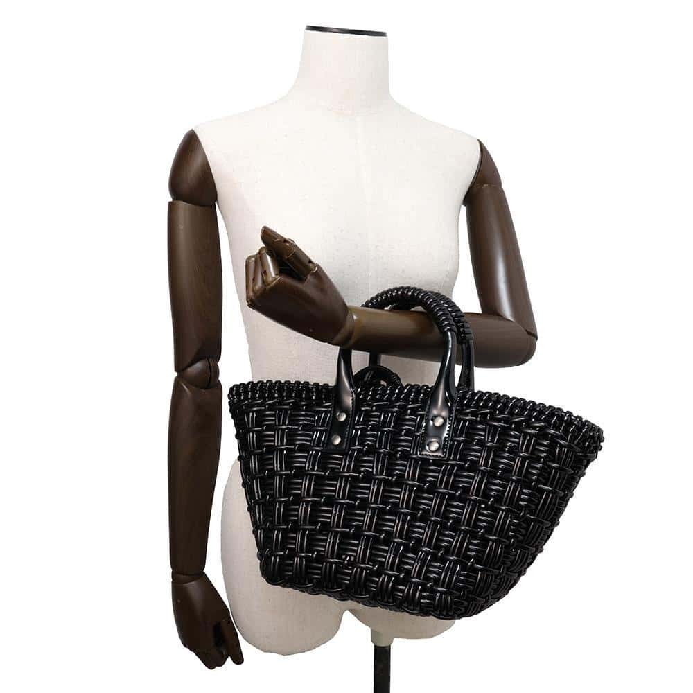 Balenciaga Bistro XS Handbag Shoulder Basket Black BGA - Picture 5 of 12